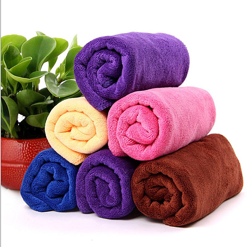  Thickened grinding carwash towel 30 * 70 rubbed car towel absorbent car wash towel rubbing towels one 85 gr