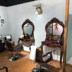 Cửa hàng cắt tóc retro châu Âu gương tóc salon salon đồ nội thất trang điểm phòng tắm gương làm đẹp gương gương hai mặt - Hair Salon / Nội thất làm đẹp Hair Salon / Nội thất làm đẹp