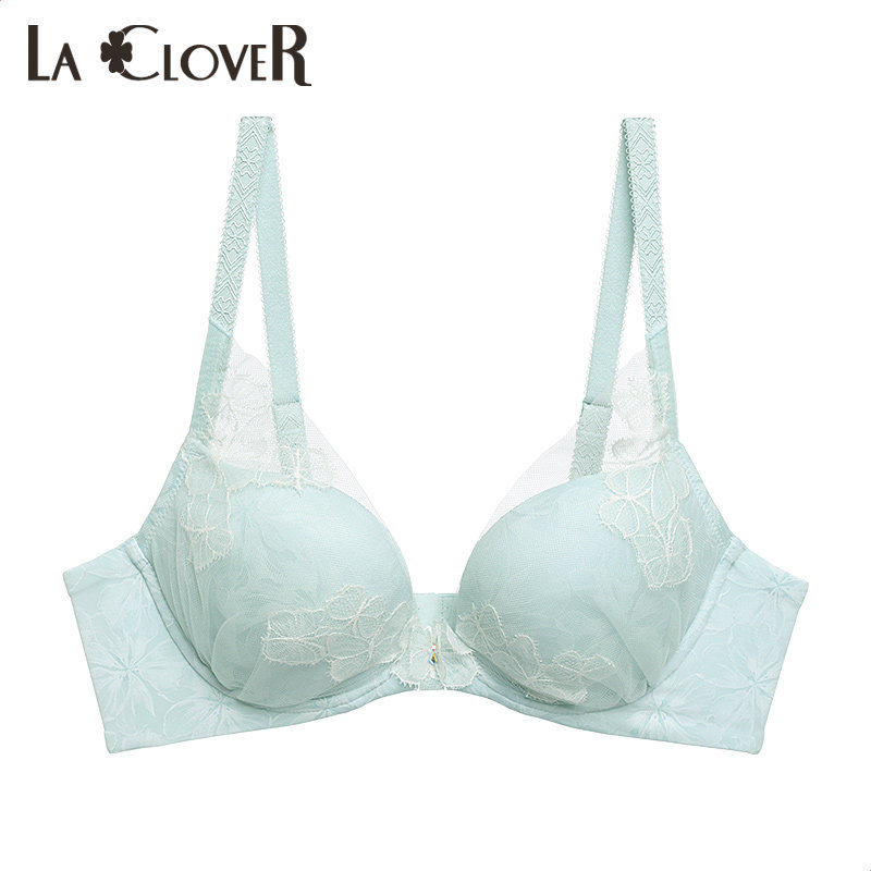 LACLOVER LANKAVAN ALMOND BLOSSOM MICRO-RAIN LACE EMBROIDERED WITH BRA LC11JG2