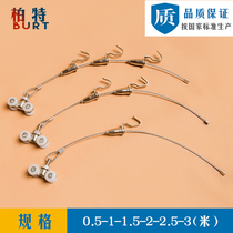 Pulley painting guide rail wire rope painting guide rail painting exhibition gallery adjustable painting hanging device mobile painting hanging device