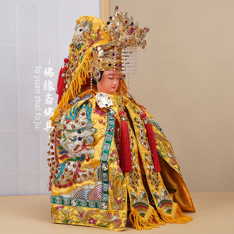 Mazu Cloak, Divine Robe, Deity Statue Cloak, Cape, Taishan Grandma Cloak, High-End Deity Clothing, Buddha Statue Cloak Mazu Cloak, Divine Robe, Deity Statue Cloak, Cape, Taishan Grandma Cloak, High-End Deity Clothing, Buddha Statue Cloak
