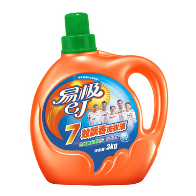 【易极】柔顺护色去渍洗衣液2kg