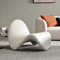 Sloth sofa Single sitting room Tongue Chair Designer Balcony Lying Down Home Casual Net Red and Luxurious Single Chair