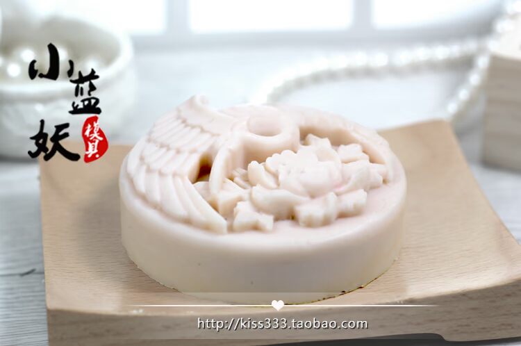 B1573diy cần cẩu sáng tạo xà phòng làm bằng tay mềm silicone silicone mài khuôn sô cô la fondant kẹo mềm khuôn bánh bao