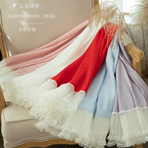 Received payments language Hanfu (SLIP) wild lace bottoming skirt day-to-day spring and summer Womens Chinese elements 2 5 meters pendulum