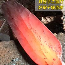 Stainless steel brick knife all-steel double-sided tile knife bricklayers wall mortar brick knife new small handle trowel knife