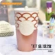 Starbucks Cup 2019 Hồng Kông Cherry Blossom Pink Cat Kỷ niệm mới Nàng tiên cá Fish Scale Glass Mug - Tách bình đựng nước