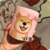 Starbucks Cup 2019 Cherry Blossom Pink Sakura Puppy Mug với Cup Set Keji Dog Cup Phiên bản giới hạn - Tách bình cách nhiệt Tách