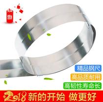 PVC plastic floor installation tools Stainless steel tape measure Sports floor cutting ruler Soft steel ruler