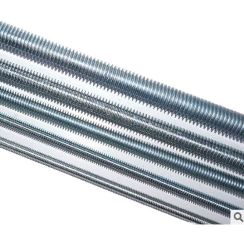 Galvanized tooth strip full tooth wire rod full thread dental stick through wire full tooth screw M6M8M10M12M14M16-M42-Taobao