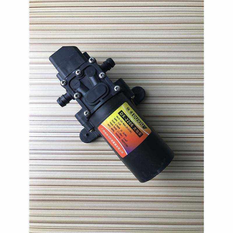 New product Duxiu electric sprayer water pump agricultural accessories 12v high-voltage high-power motor diaphragm self-priming intelligence