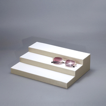 Glasses trapezoidal display display stand necklace ring storage tray jewelry display live broadcast cultural toys bracelet display stand