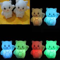 christmas colors changing led lamp decoration romantic lucky