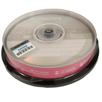Philips Philips Blank Burned CD 4 7G DVD-R 16X Blank CD DVD R10 Tablet