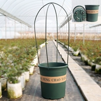 (3 установки) Прокатный 7 -галлон одиночный горшок+катящий колес