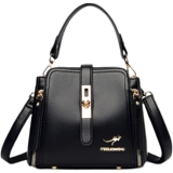 Кожаная сумка через плечо, модная сумка на одно плечо, из натуральной кожи, городской стиль