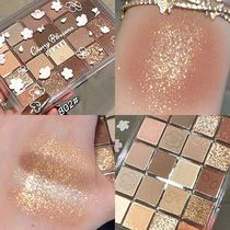 1pcs Glitter Eye Shadow Pallette Waterproof Shimmer Matte