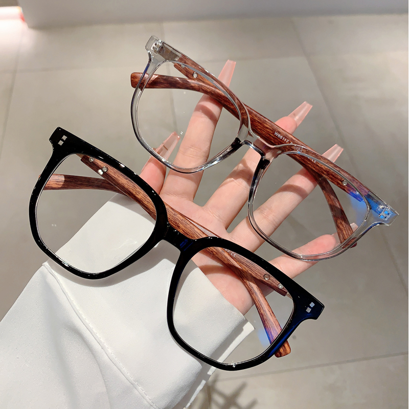 Neue Internet-Berühmtheit mit der gleichen Anti-Blaulicht-Brille für Männer und Frauen, modische schlichte koreanische Version des Rahmens, Sonnenbrille_voghion.com