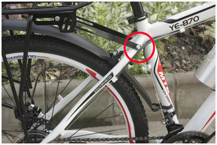 Porte-bagages pour vélo - Ref 2415598 Image 3