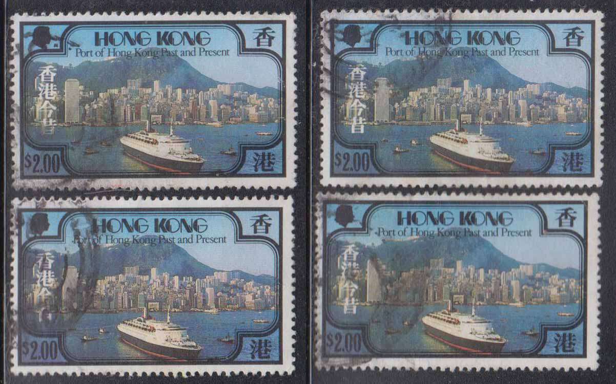 Hong Kong Special Stamps 1982 S23 Hong Kong Today Shake Scenery Letter Pin Loose 2 Yuan High Value 1 No. A-Taobao