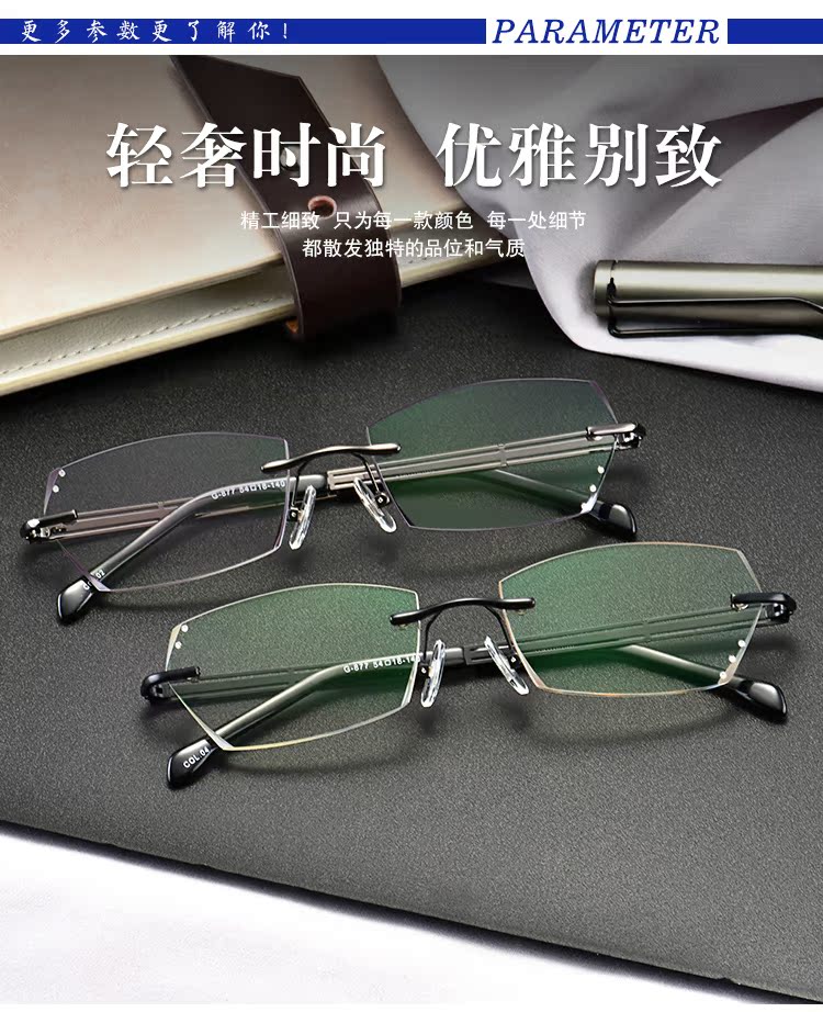Montures de lunettes en Alliage de titane - Ref 3140901 Image 15