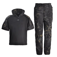 Камуфляжный, короткий рукав