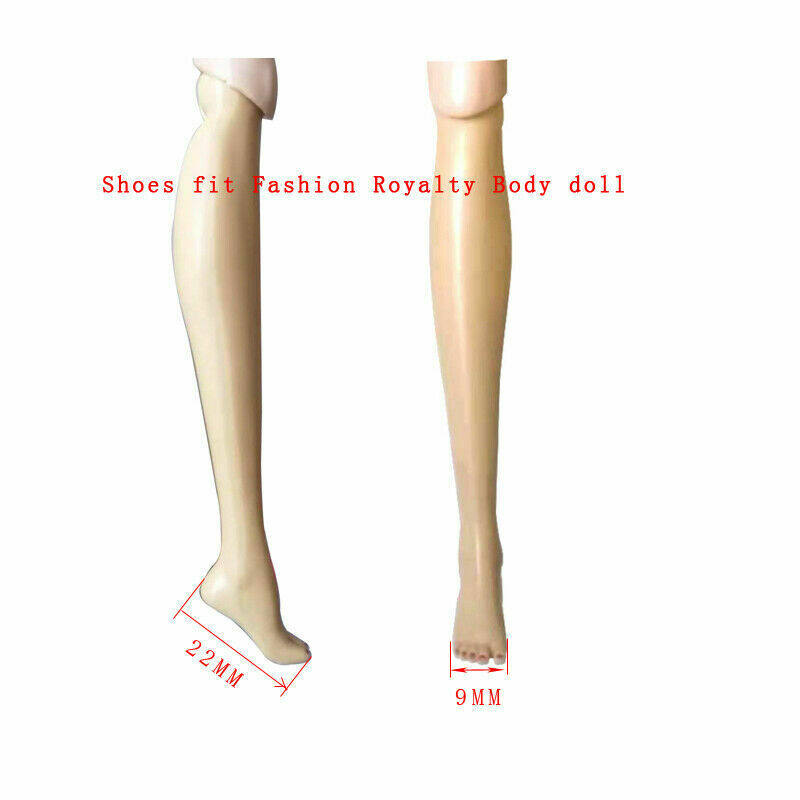 Кукла BJD fr fr2 fr6.0 nu.face shoes boots 高跟鞋芭比现货鞋子 靴子 1/6 Donxu