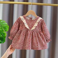 Q217 Gillar v -neck цветочная юбка