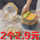 Spit bone plates and plates for household food grade dining table garbage plates and plates high-end new fruit plates and plates for tabletop small plates