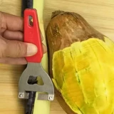 Старое пилинг -устройство для пилинирования, салат, зимний дыни для сахарного тростника мощный царапин нож из нержавеющей стали.