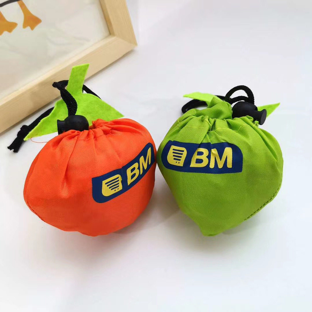 German Single ~ Strawberry Folding Shopping Bag