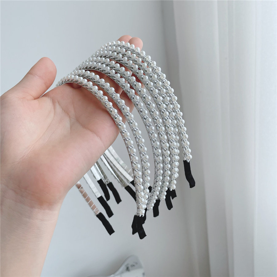 Japan and Korea fashion fresh fashion ~ chao Xiangxian pearl hoop