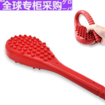 Japanese WG silicone beating hammer Meridian shag board health care neck shoulder leg massage hammer acupoint massage stick