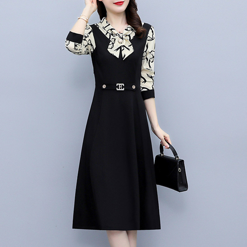 Clearance Sale on Surplus Foreign Trade Goods, Department Store Returns, Women's Clothing with Tags Removed, Elegant Two-Piece Set, Spring and Autumn Dress