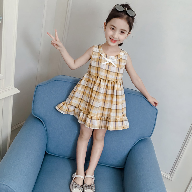 Cô gái mùa hè ăn mặc 2020 Summer Super-Air chúa váy mới ăn mặc mùa hè Little Girl váy triều trẻ em.