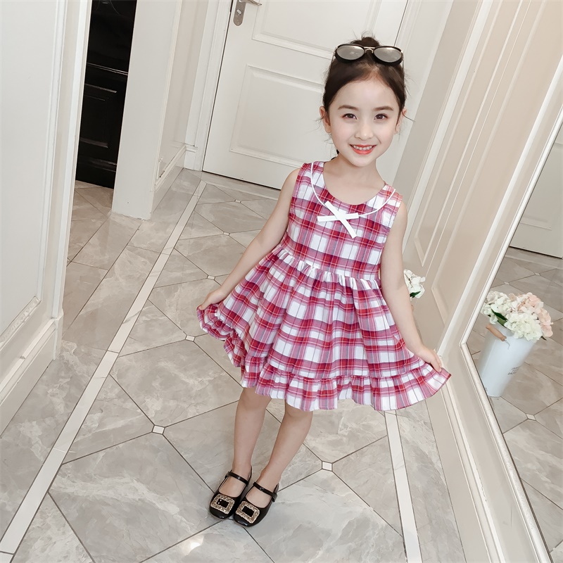 Cô gái mùa hè ăn mặc 2020 Summer Super-Air chúa váy mới ăn mặc mùa hè Little Girl váy triều trẻ em.