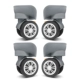 W068#1 набор из 4 (серого) без тормозного колеса (серый)