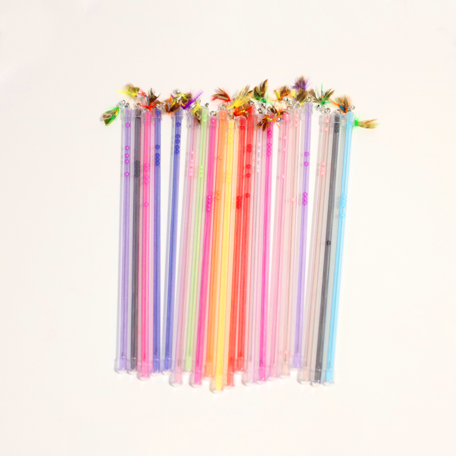 Reducible little fly funny funny teasing cat stick by hand