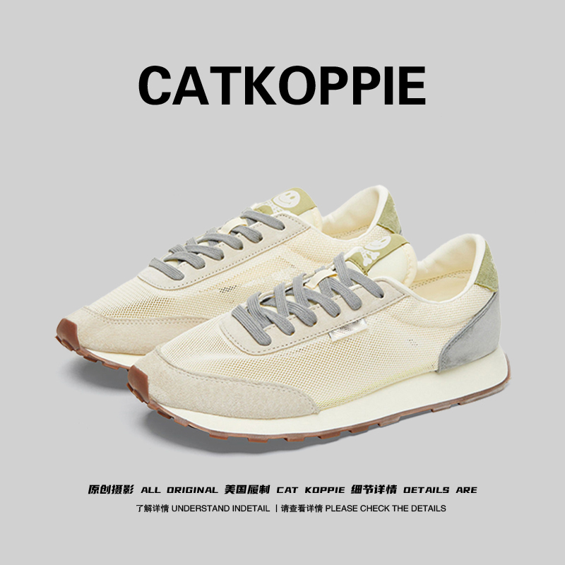 American Government-Owned Cat Koppie Mesh Thick-Soled 2026 Summer New Breathable Sports Dad-Style Forrest Gump Sandals