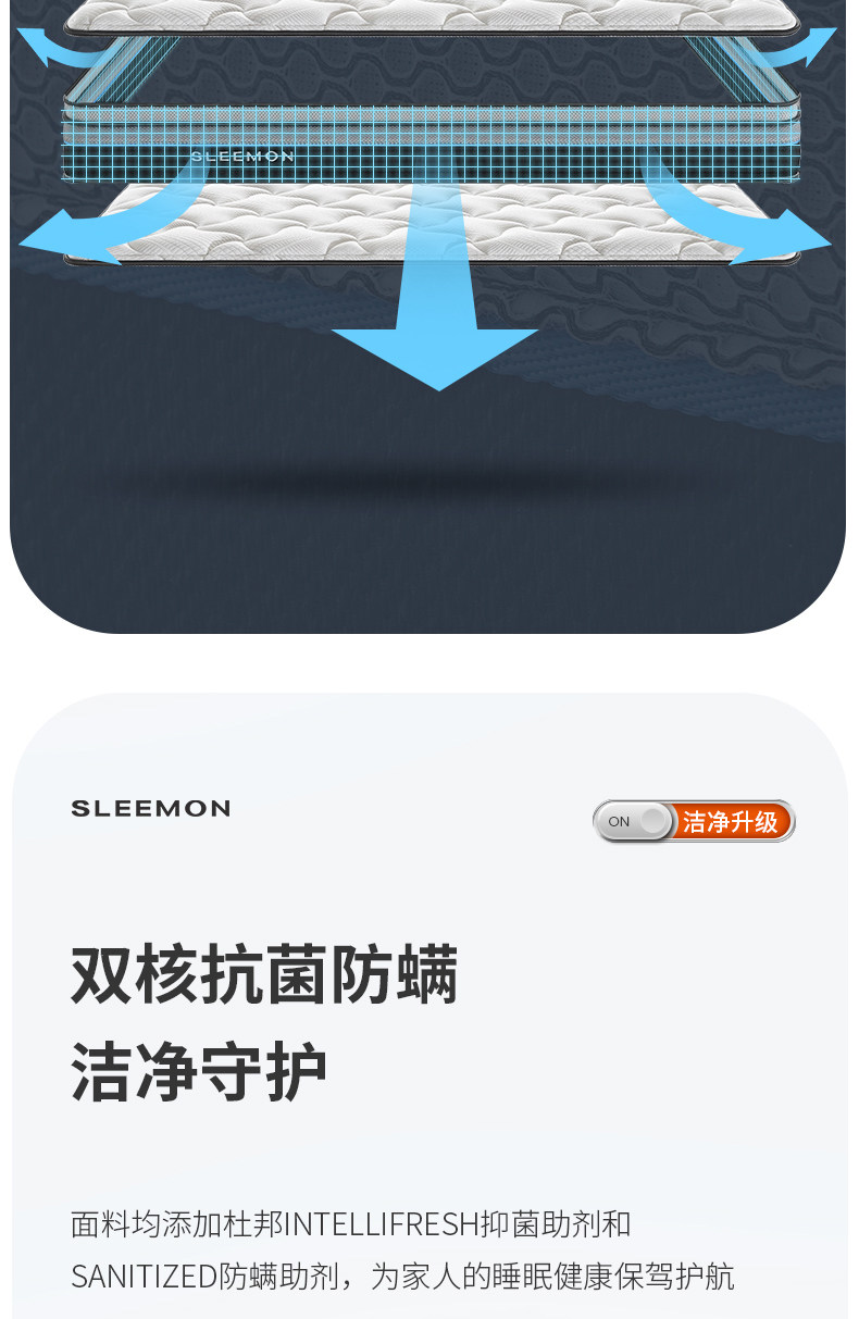 喜临门,乳胶床垫,床垫,天猫优惠券