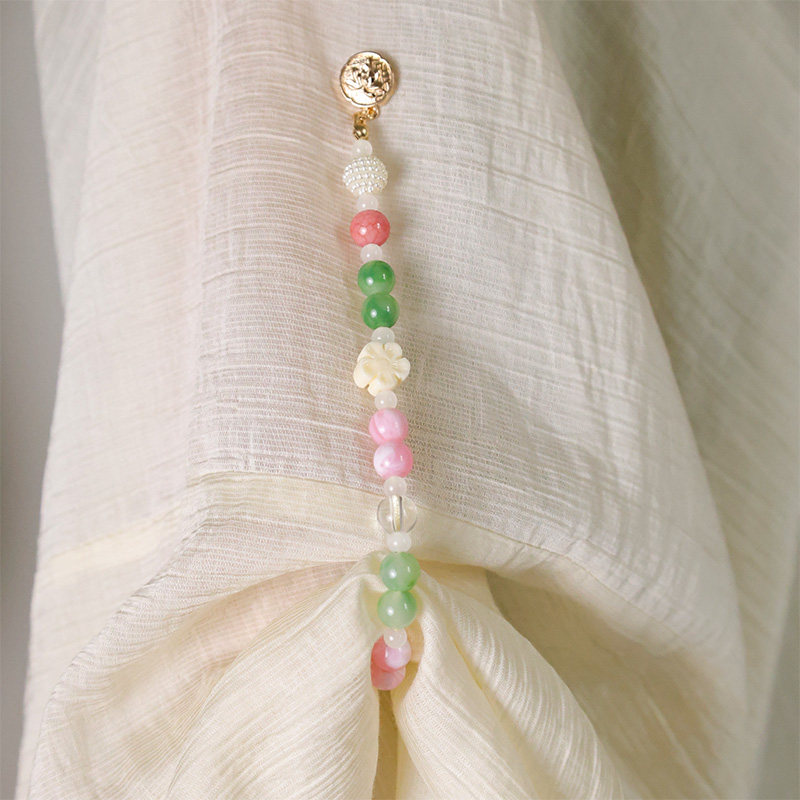 Sleeve magnetic buckle, ancient style Hanfu cufflinks, summer daily travel fixed chain buckle, rolled up sleeves artifact accessories