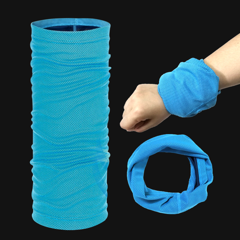 Running sweat towel Wrist sweat towel Cold cold quick-drying men's and women's fitness exercise outdoor hiking towel