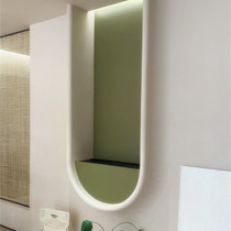 Customized fireplace grg material special-shaped TV cabinet niche embedded shelf gypsum board floor-standing wine cabinet shape