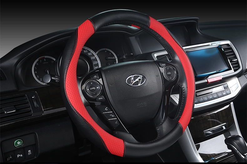 Phụ kiện ô tô Bọc vô lăng Hyundai Rena Bắc Kinh hàng đầu Langdong Yuedong IX35IX25 Nắp bọc da Tucson mới - Ô tô nội thất Accesseries