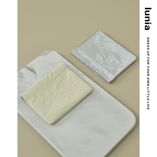 Кожаный кошелек, сумка-органайзер, наушники, сумка для техники, помада, брендовый картхолдер, воловья кожа, из натуральной кожи