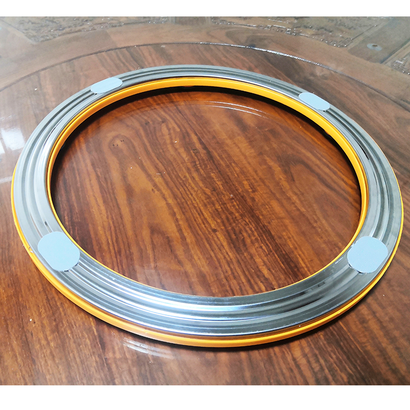 Dining table turntable Home table glass round large round table solid wood base table swivel track rotating shaft outer diameter