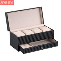 leather watches receive box mens business drawer man watch