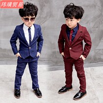 2pcs Kids Baby Boys Formal Suit For Wedding Suit Pants Sets