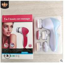 5 in 1 body face skin care cleaning wash brush spa New