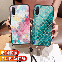 Suitable for Xiaomi 9 mobile phone case pro protective cover 8SE all-inclusive 8 screen fingerprint anti-fall 8 youth play fresh female 9SE lanyard cc9 meito customized version 10 glass cc9e porcelain block